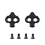 Shimano 2-Loch-Cleats aus Metall in schwarz mit Schrauben